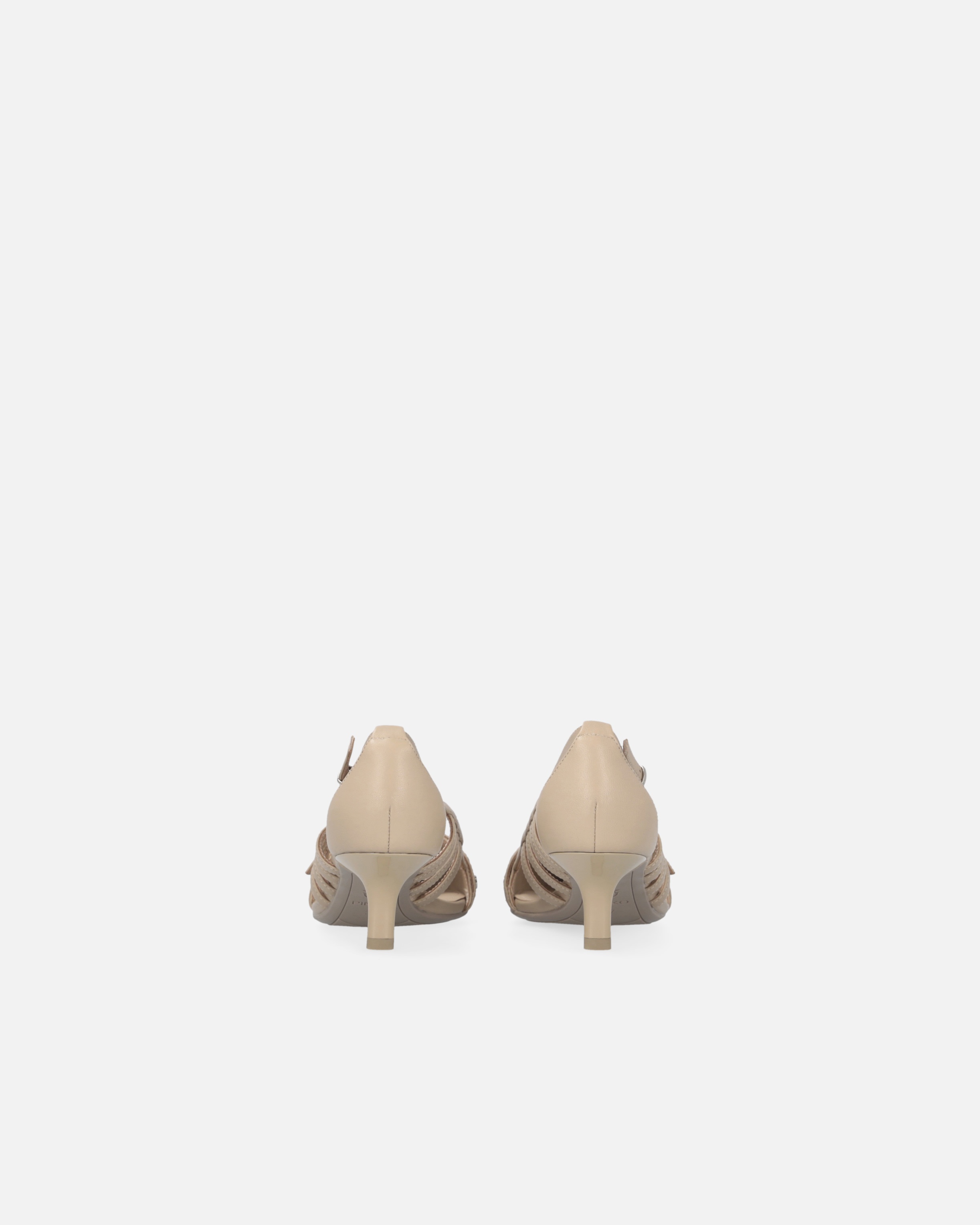 POINTED NAPPA LEATHER SLINGBACK PUMPS - 8