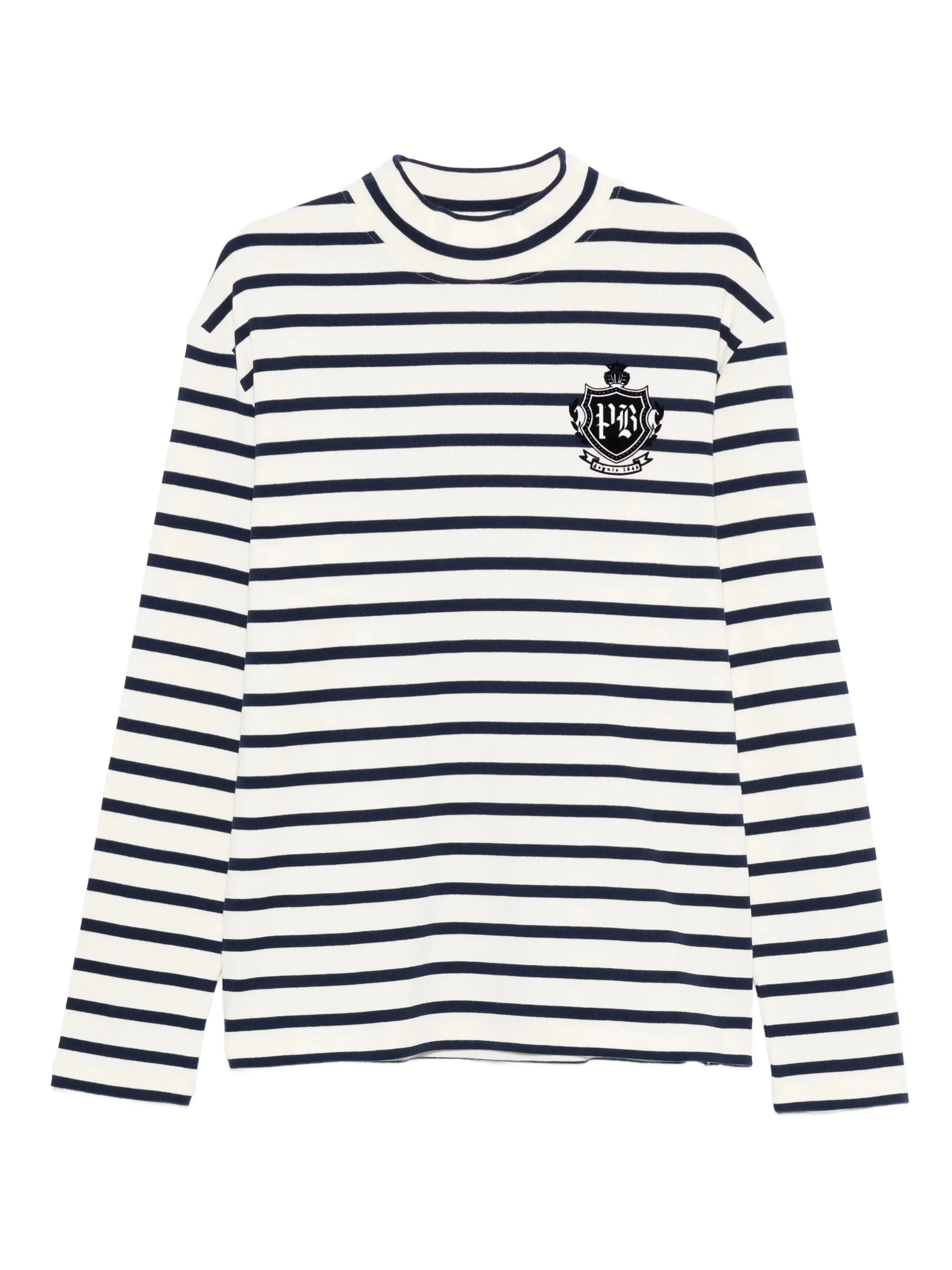 Balmain Striped Long-sleeve T-shirt - 1