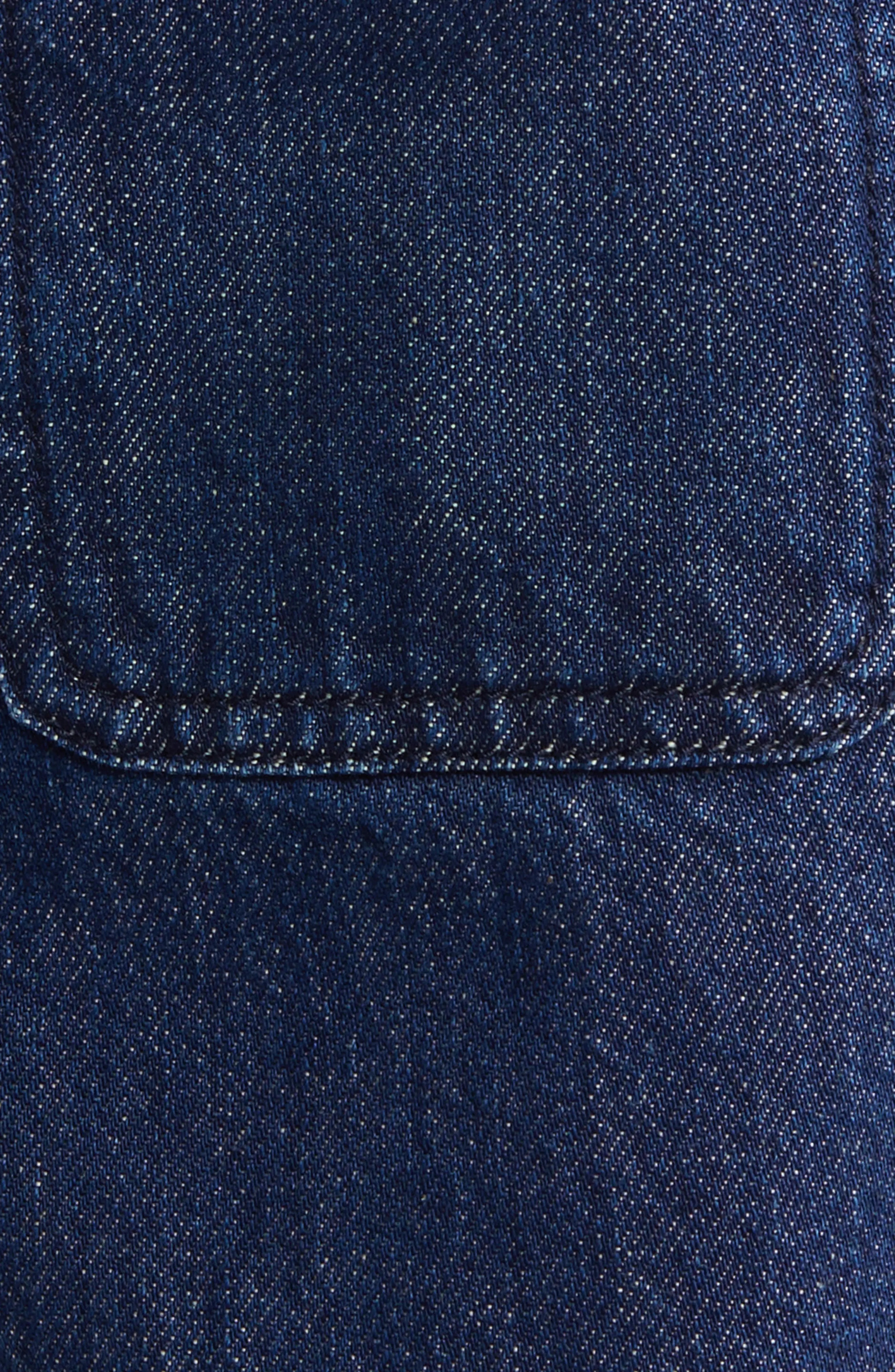 Pocket Denim Shorts - 6