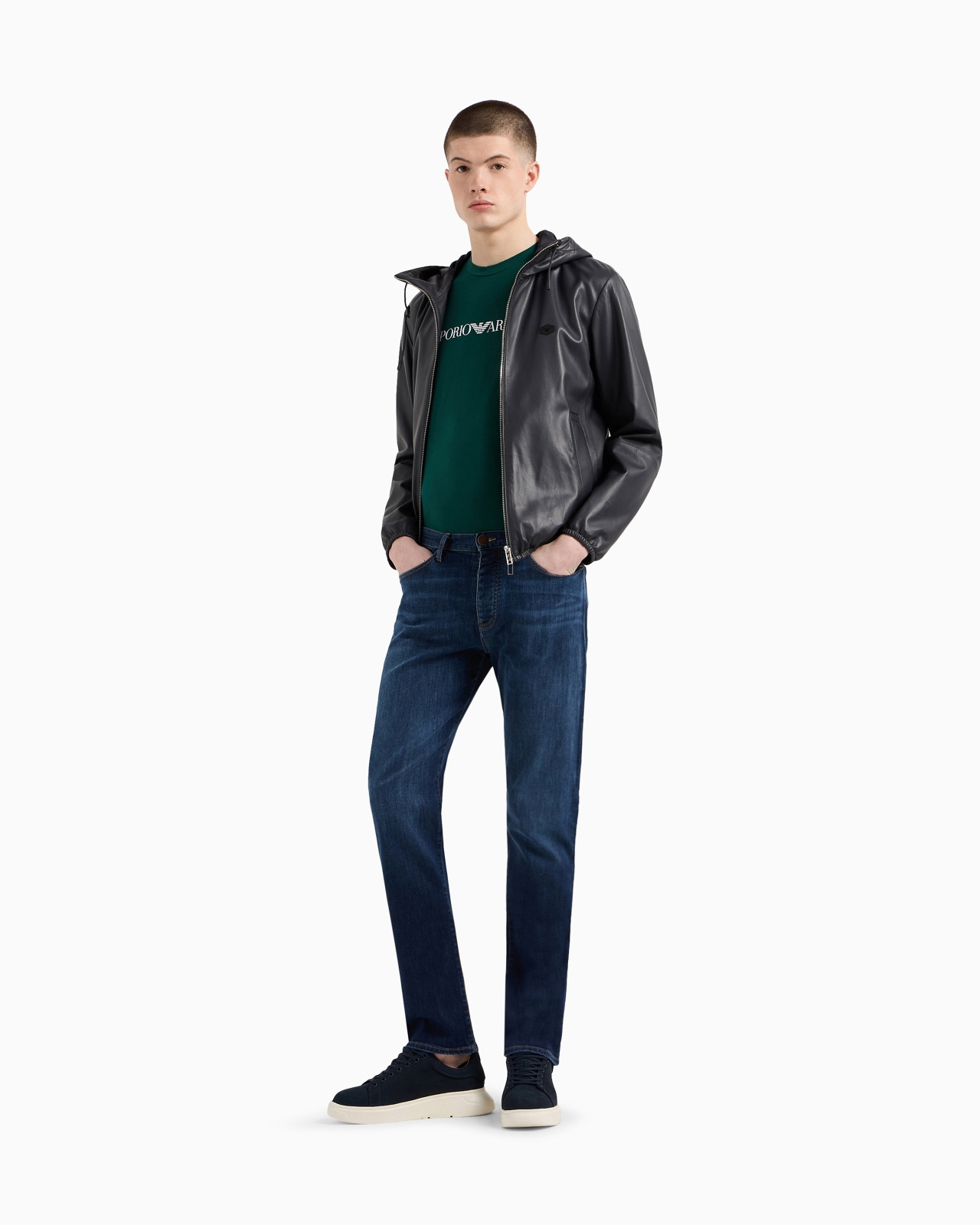 J21 Regular-fit jeans in washed 11.5 oz comfort denim - 2