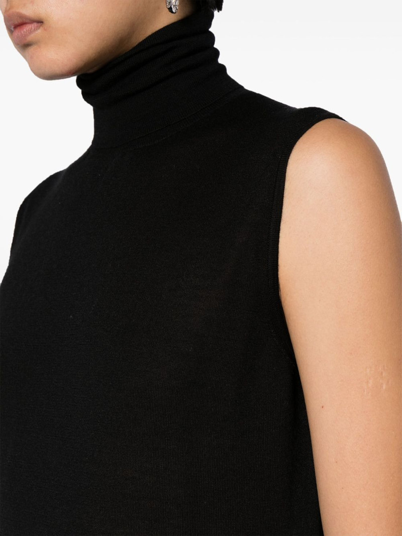 roll-neck knitted top 5