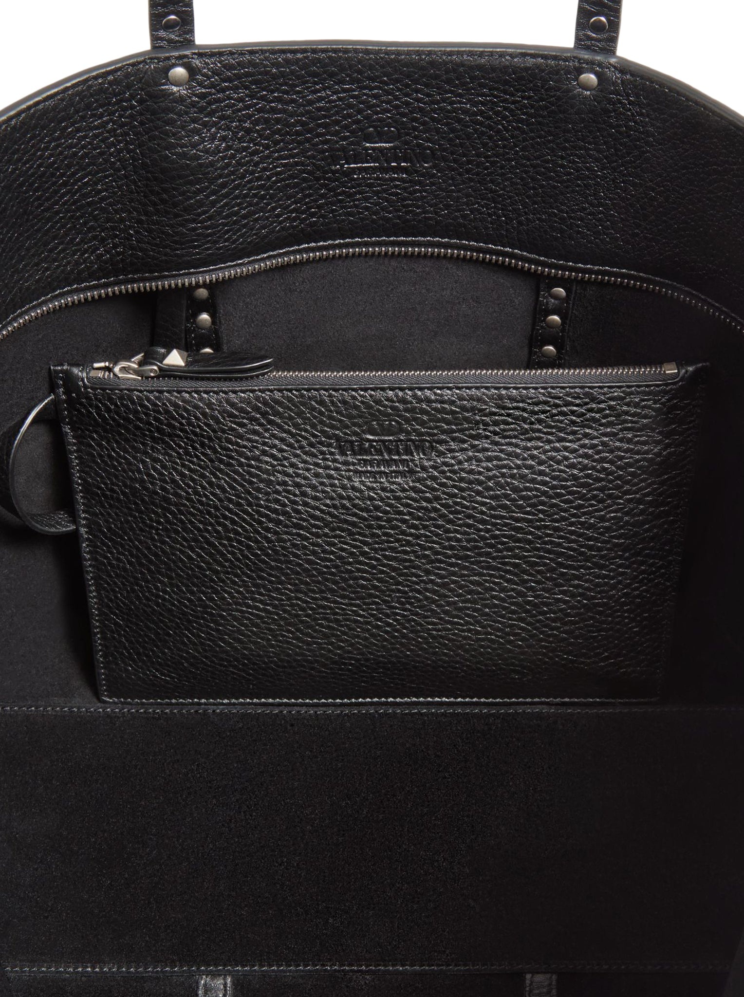 ROCKSTUD BAG IN HAMMERED CALFSKIN - 7