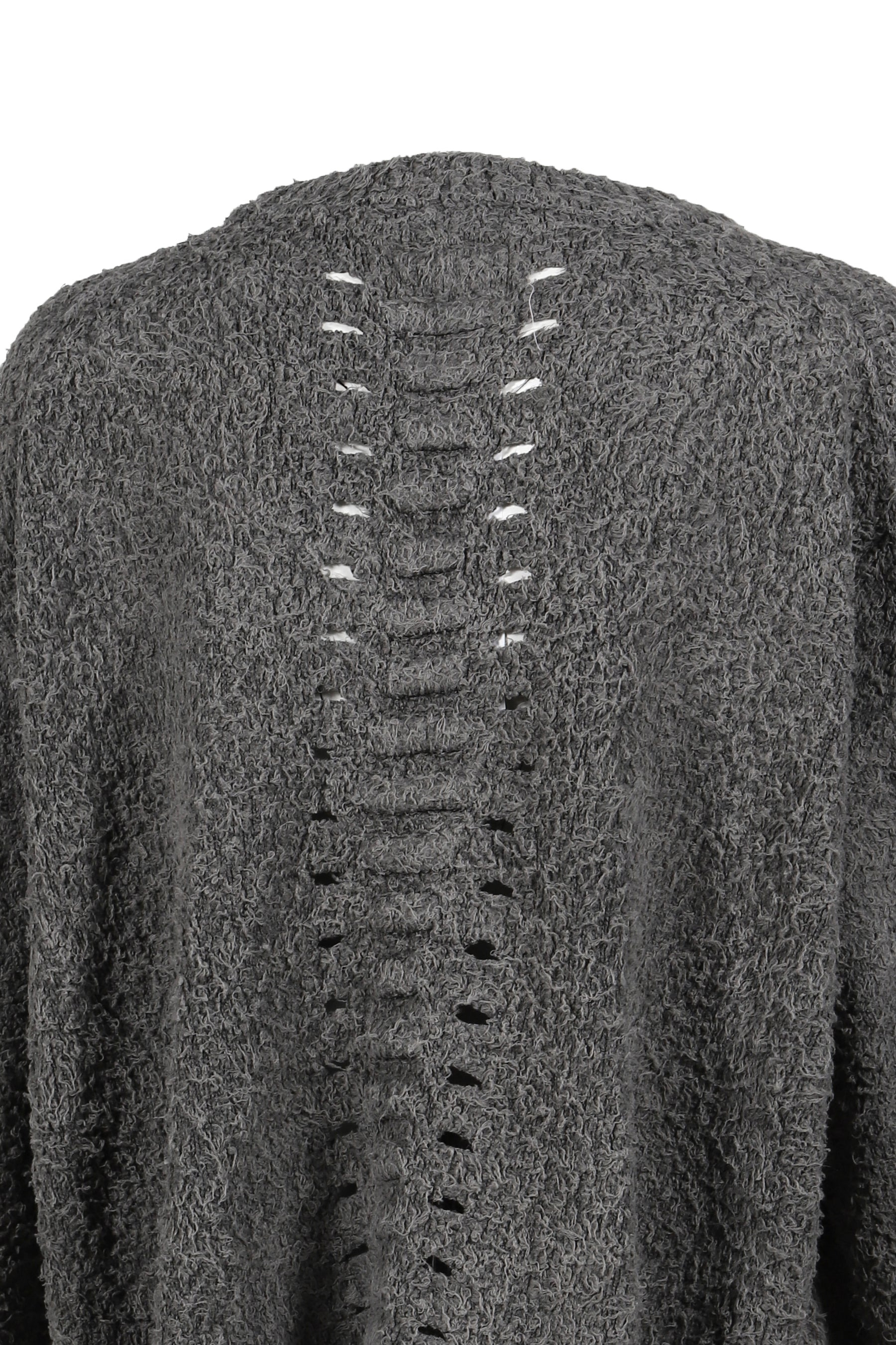 BACKBONE KNIT CARDIGAN / GRY - 9