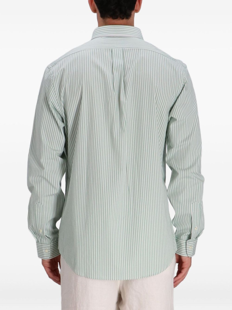 striped-pattern cotton shirt 4