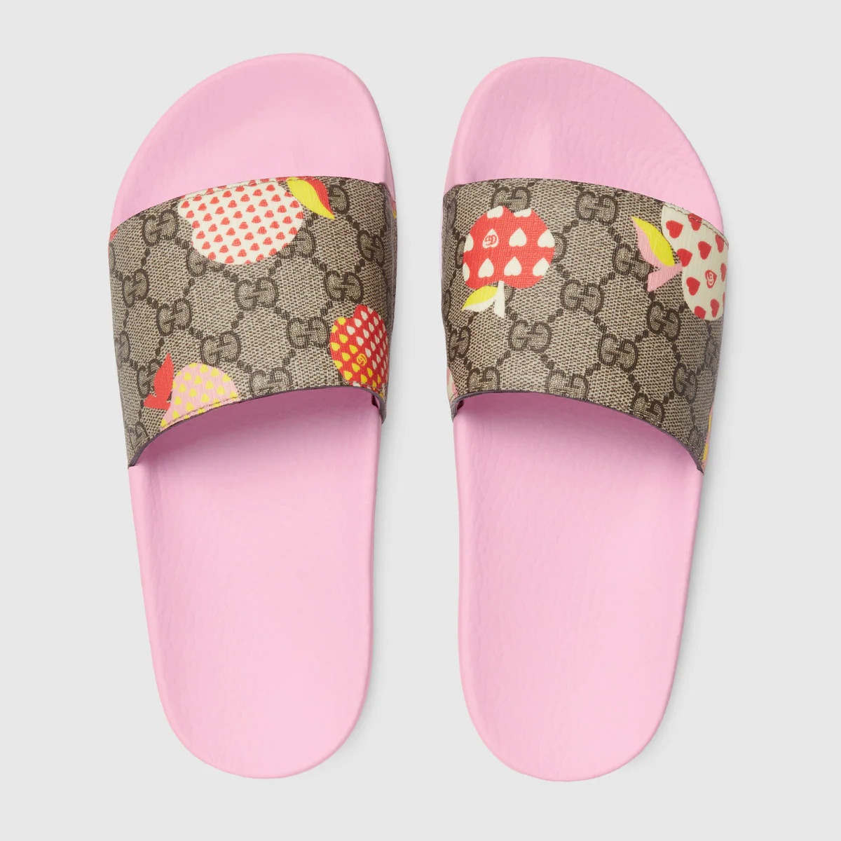 Women's Gucci Les Pommes slide sandal - 3