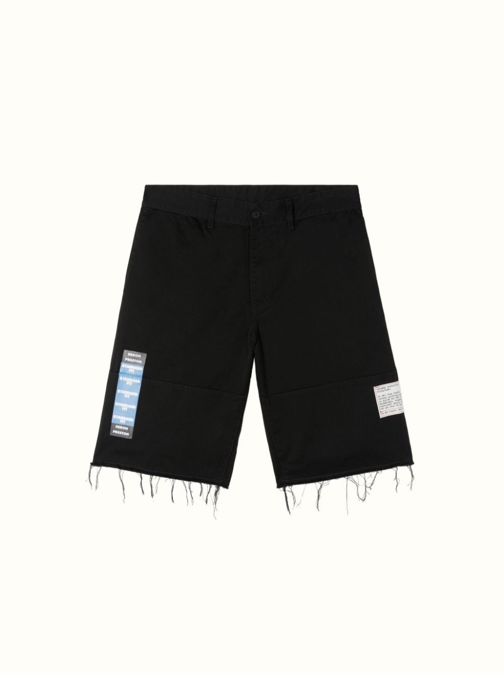 HERON CHINO RAW EDGE SHORTS - 1