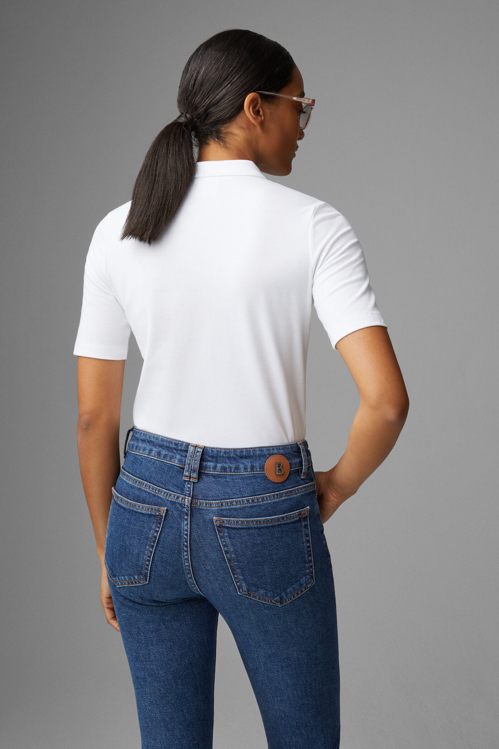 Malika Polo shirt in White - 3