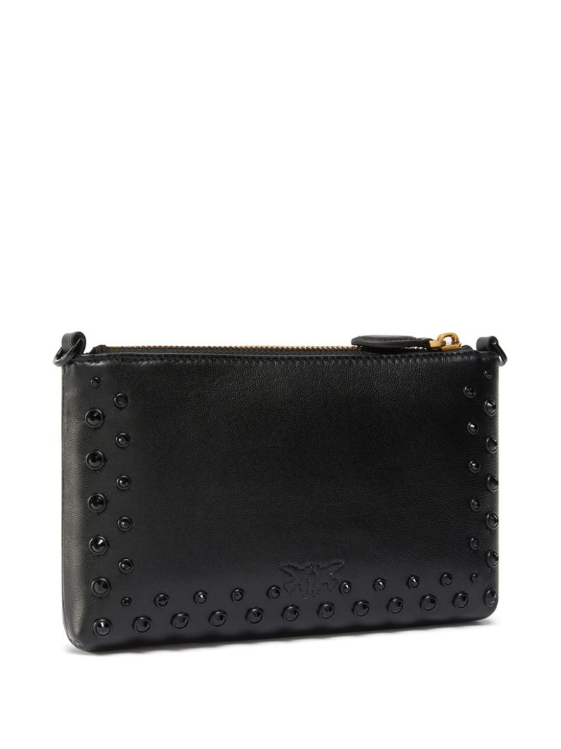 PINKO mini leather wallet outlook