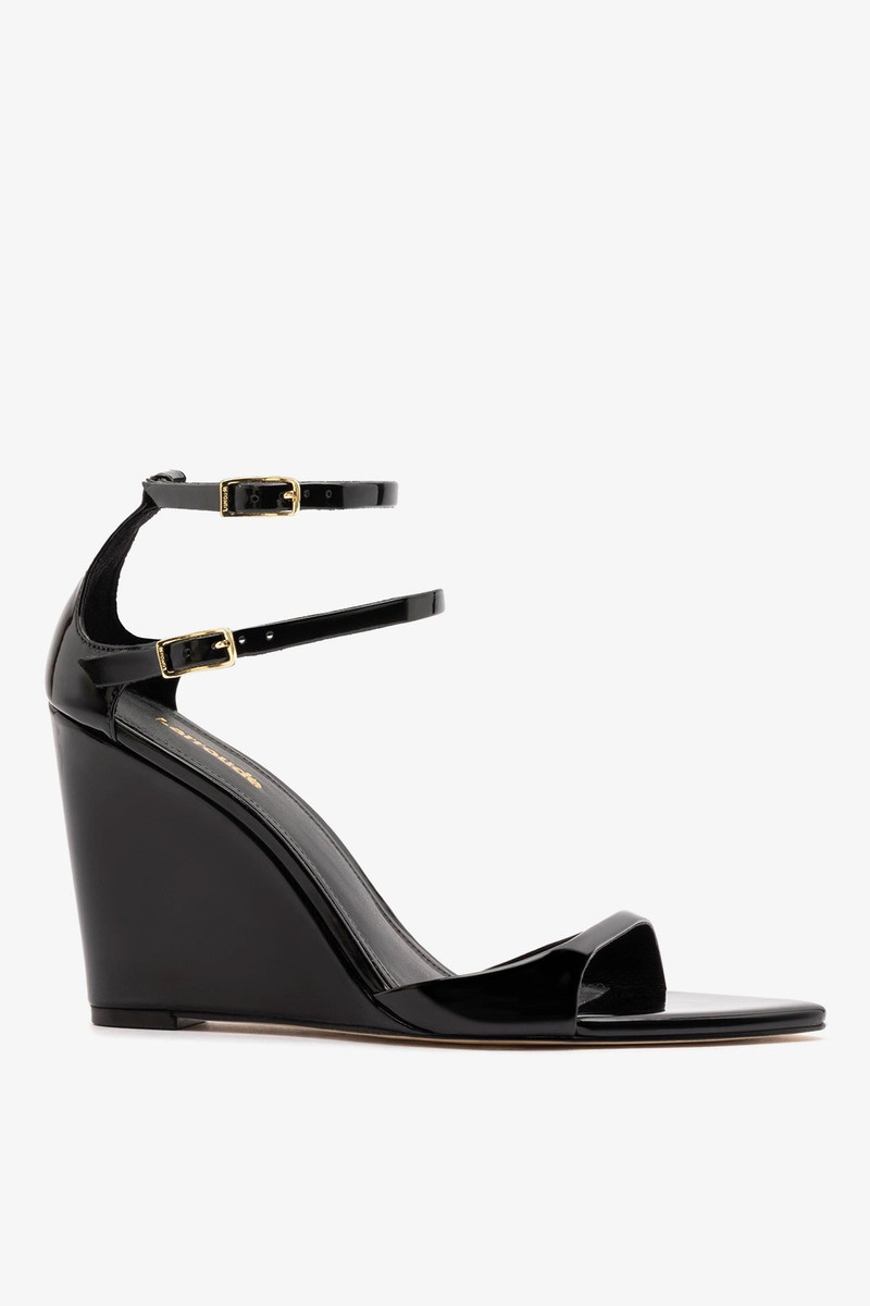 Luma Sandal Black Patent Leather 1