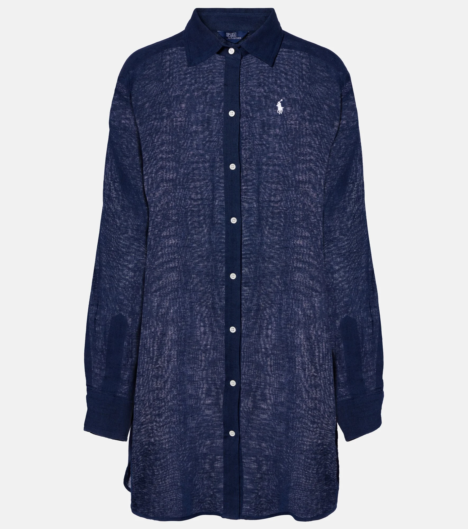 Cotton and linen shirt - 1
