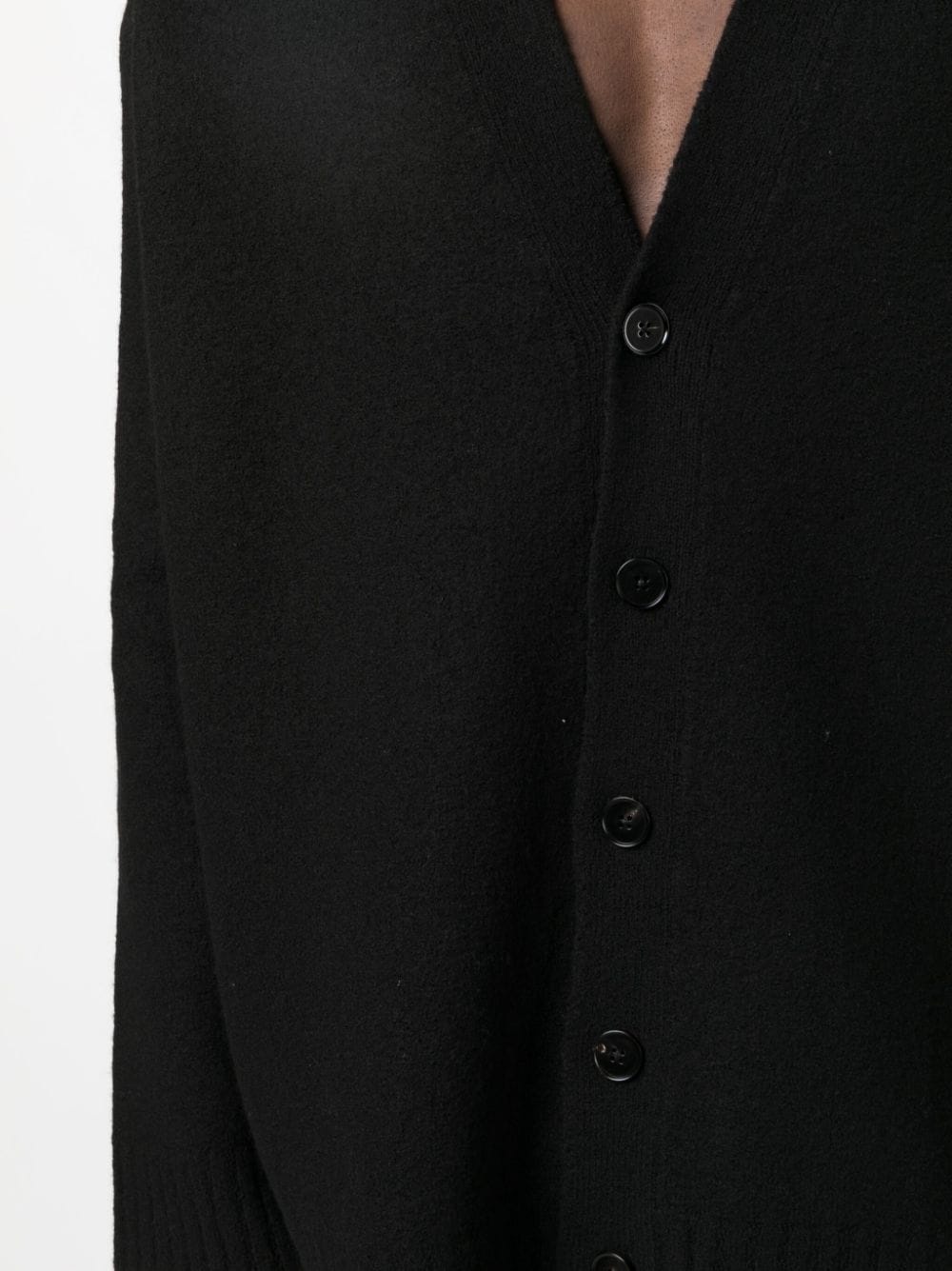 V-neck wool cardigan - 5