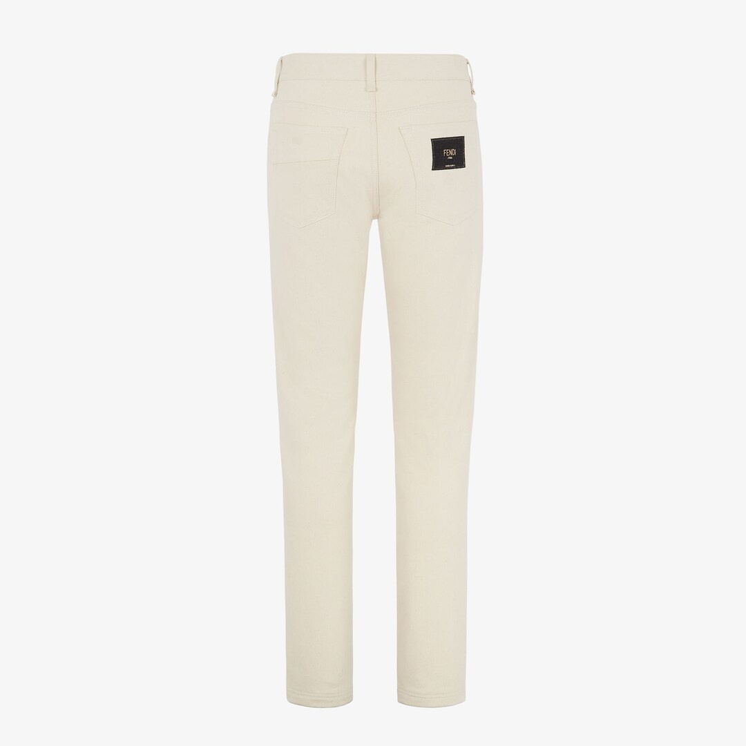 White cotton pants - 2