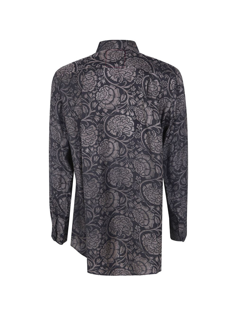 UMA WANG floral-print shirt outlook