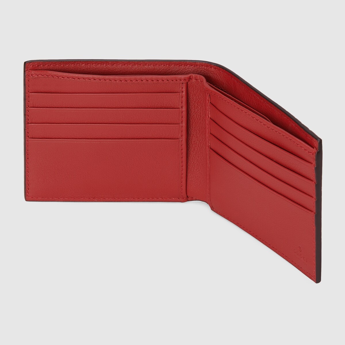 Crocodile card case wallet with Double G - 4