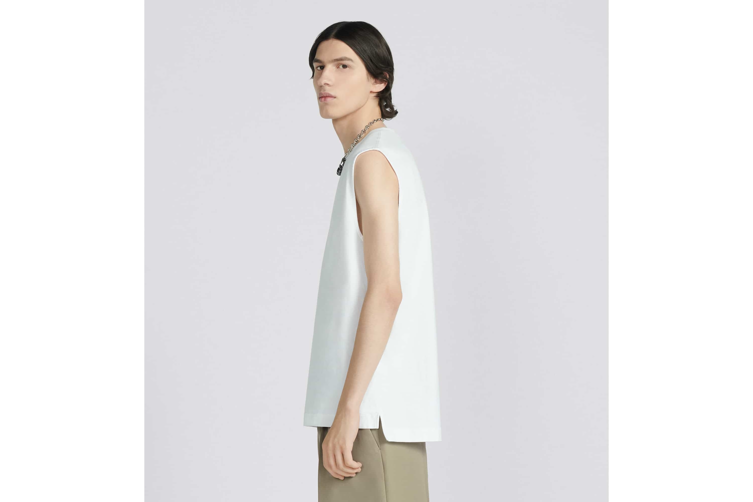 Relaxed-Fit Christian Dior Couture Sleeveless T-Shirt - 5
