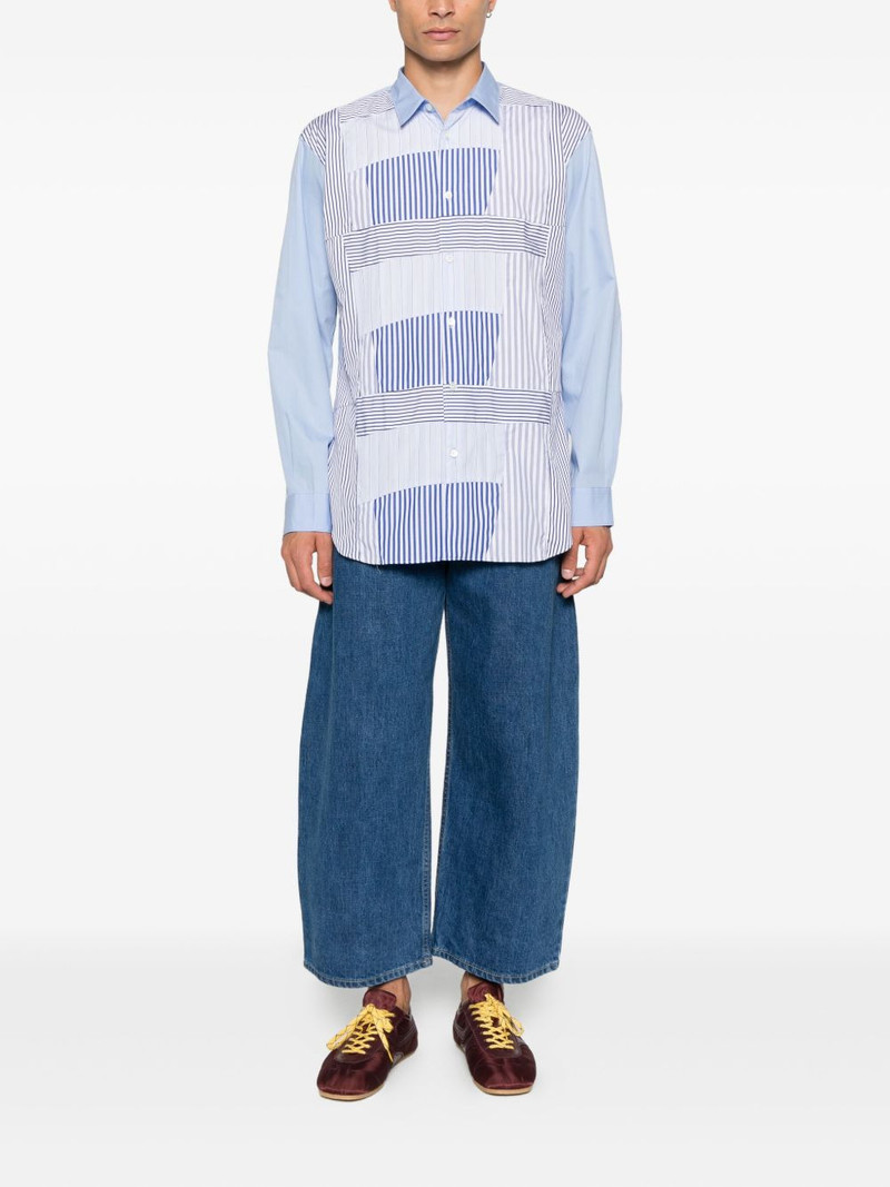 Comme des Garçons SHIRT striped long-sleeve shirt outlook