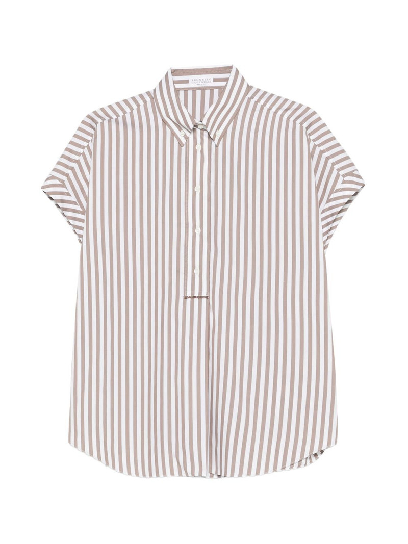 striped buttoned blouse 1
