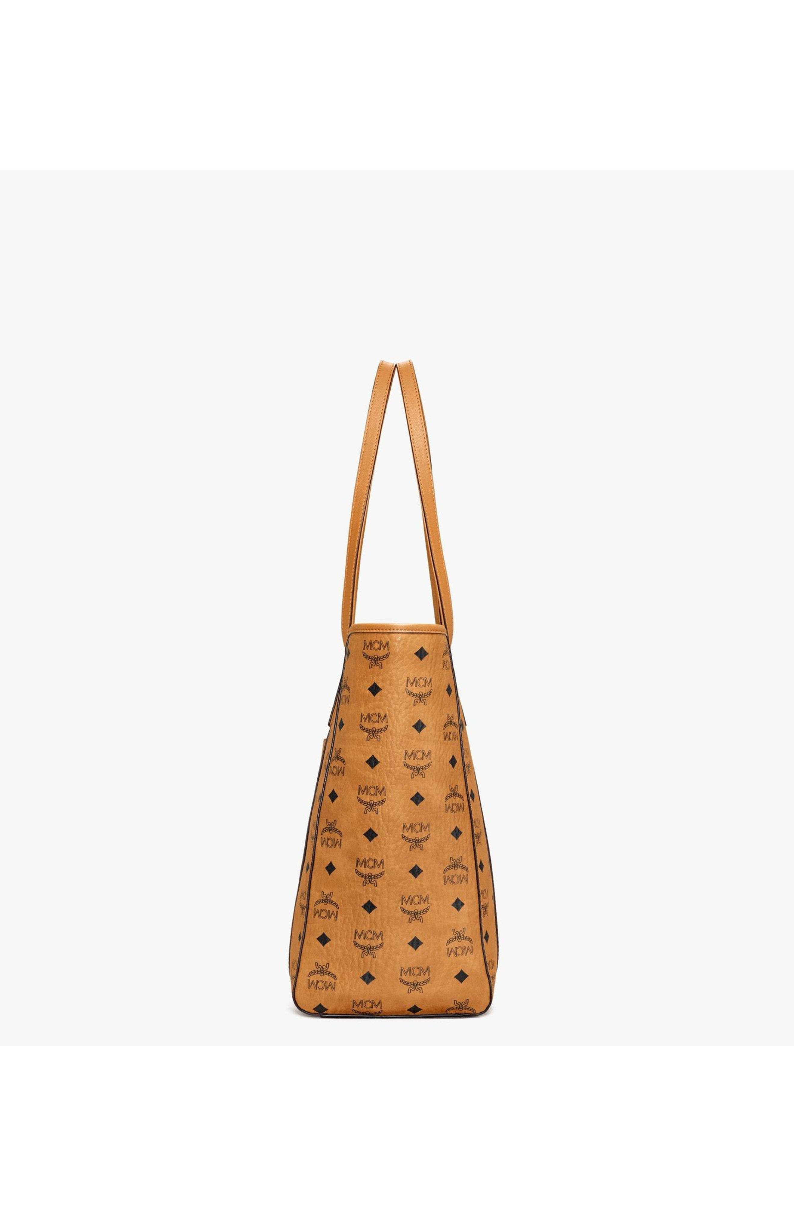 MCM Toni Top-Zip Shopper in Visetos in Brown at Nordstrom - 2