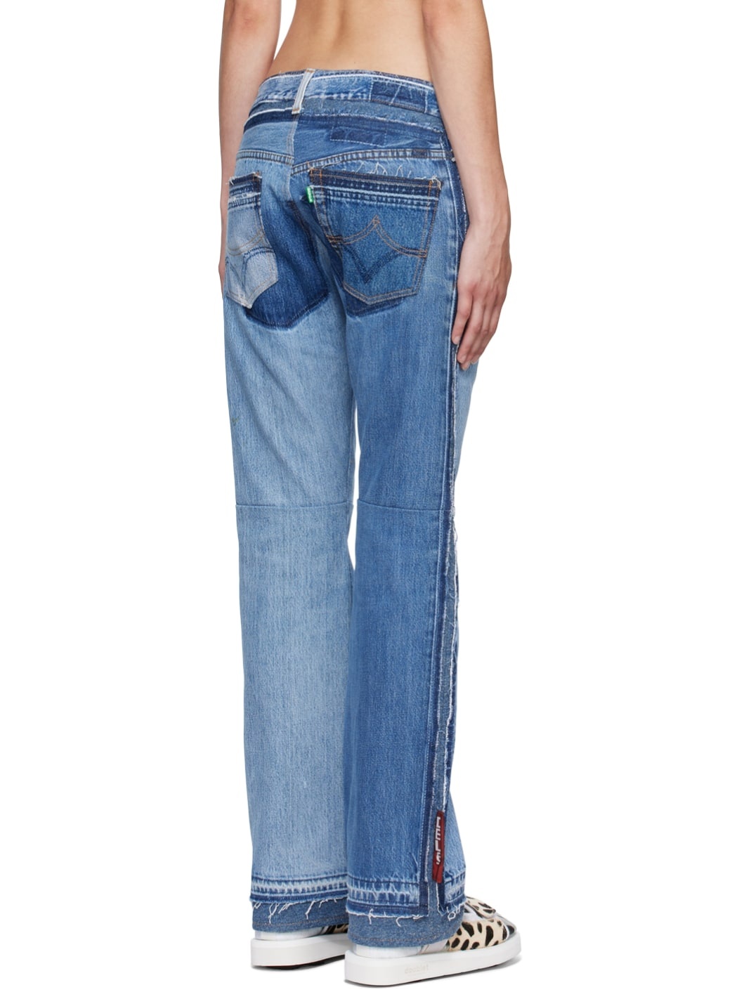Indigo Upcycled Jeans - 3
