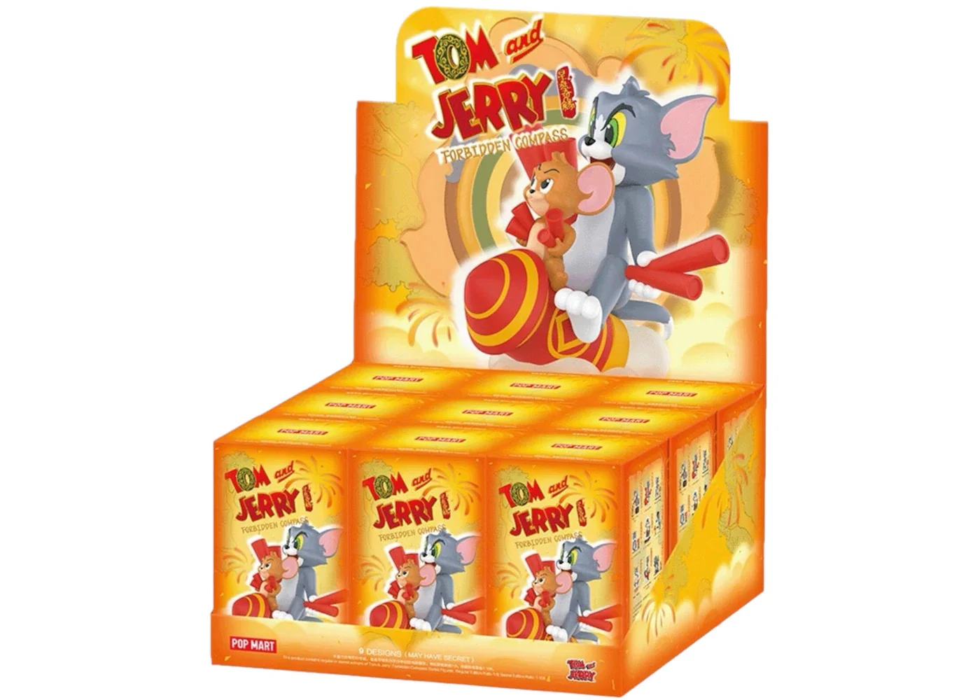 Pop Mart Tom & Jerry: Forbidden Compass Series Figures Sealed Case (9 Blind Box) - 1