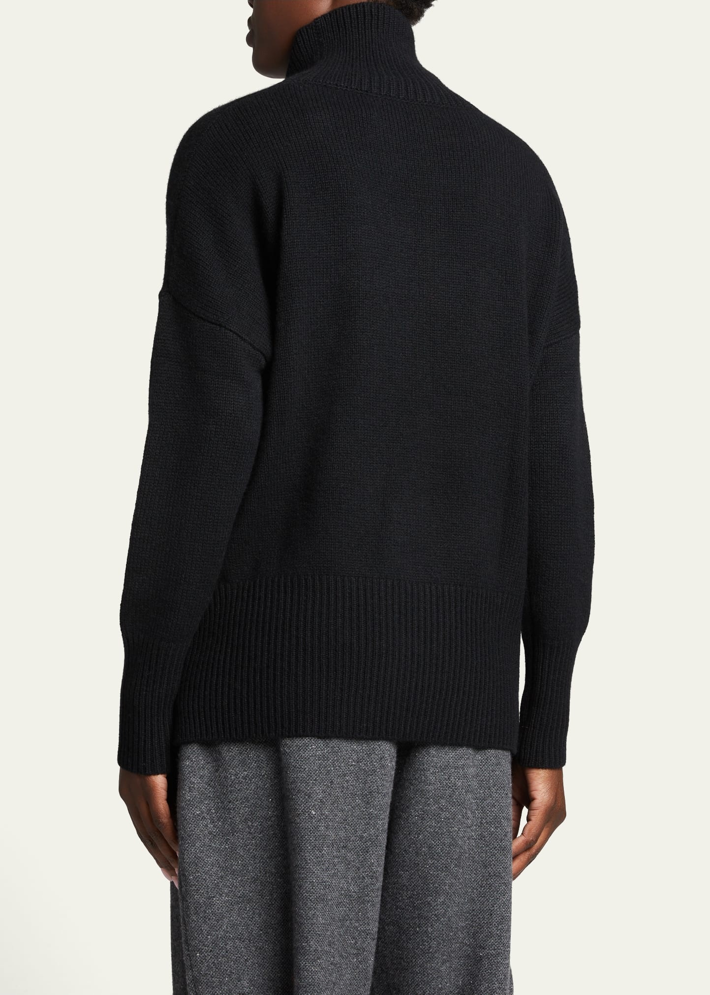 Heidi Cashmere Turtleneck Sweater - 3