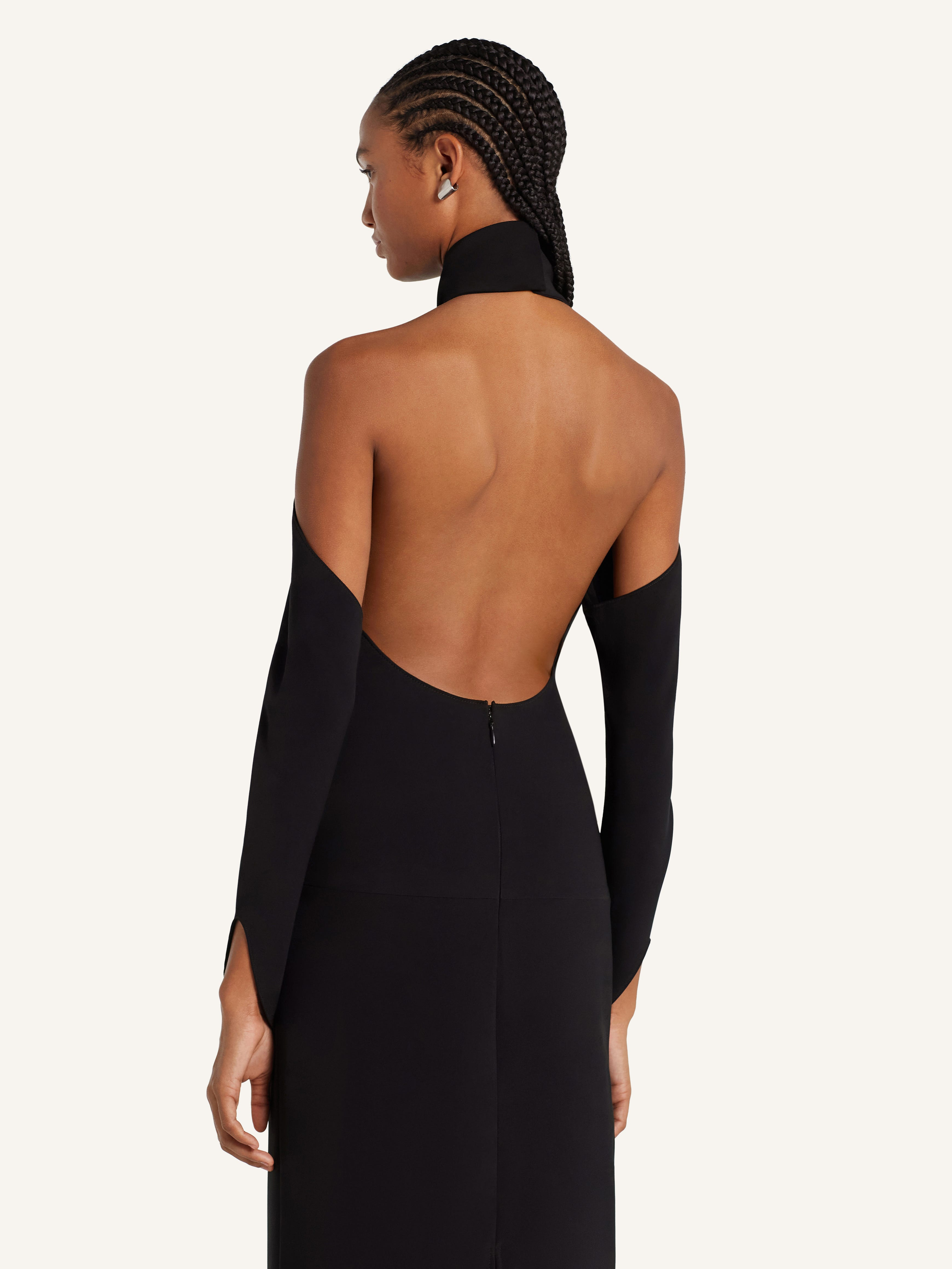 CIRCLE MOCKNECK GOWN - 5