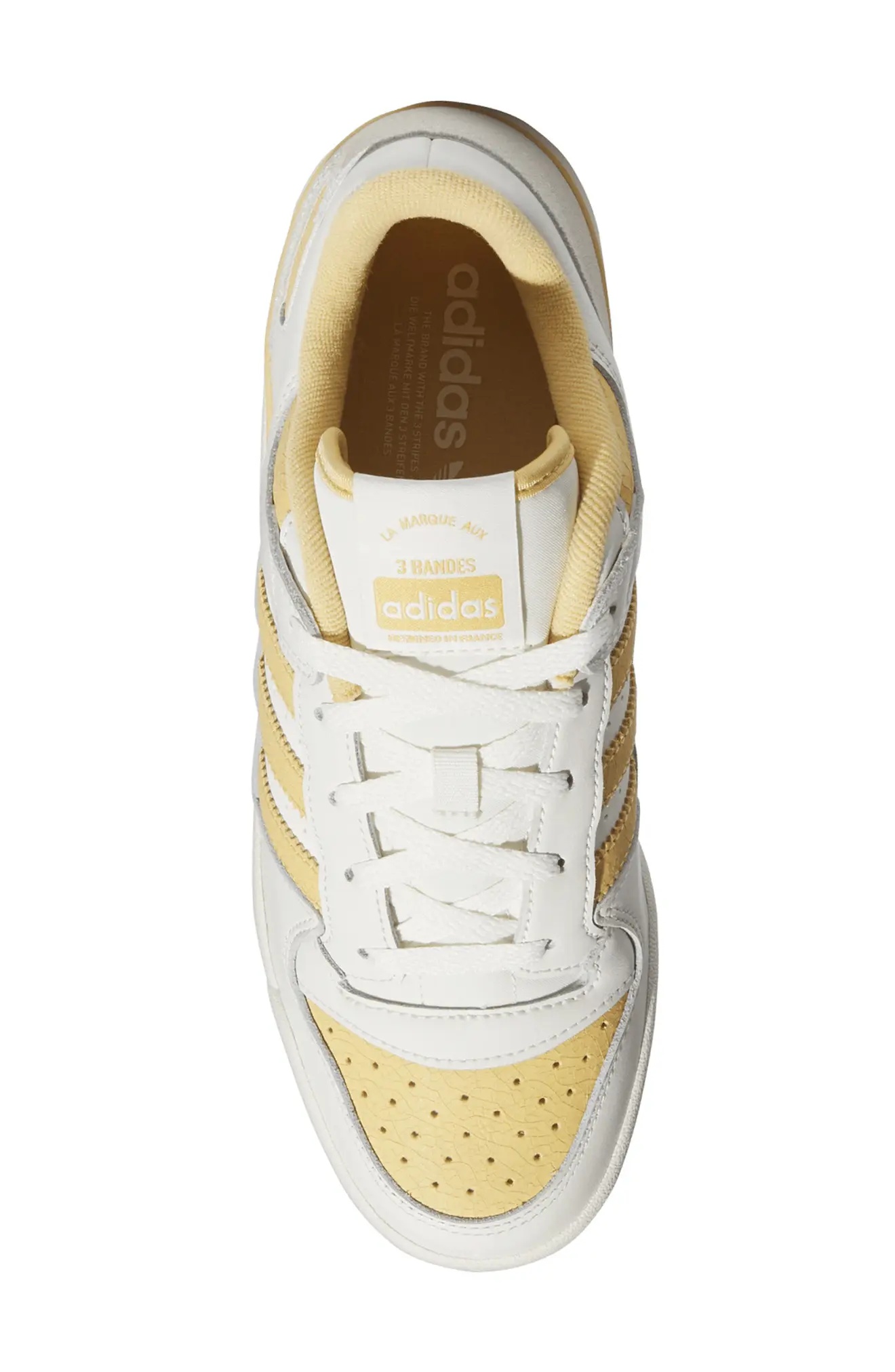 Forum Low Basketball Sneaker in Ivory/Oat/Ivory - 4