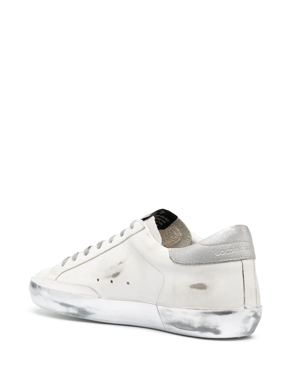 metallic Superstar low-top sneakers - 3