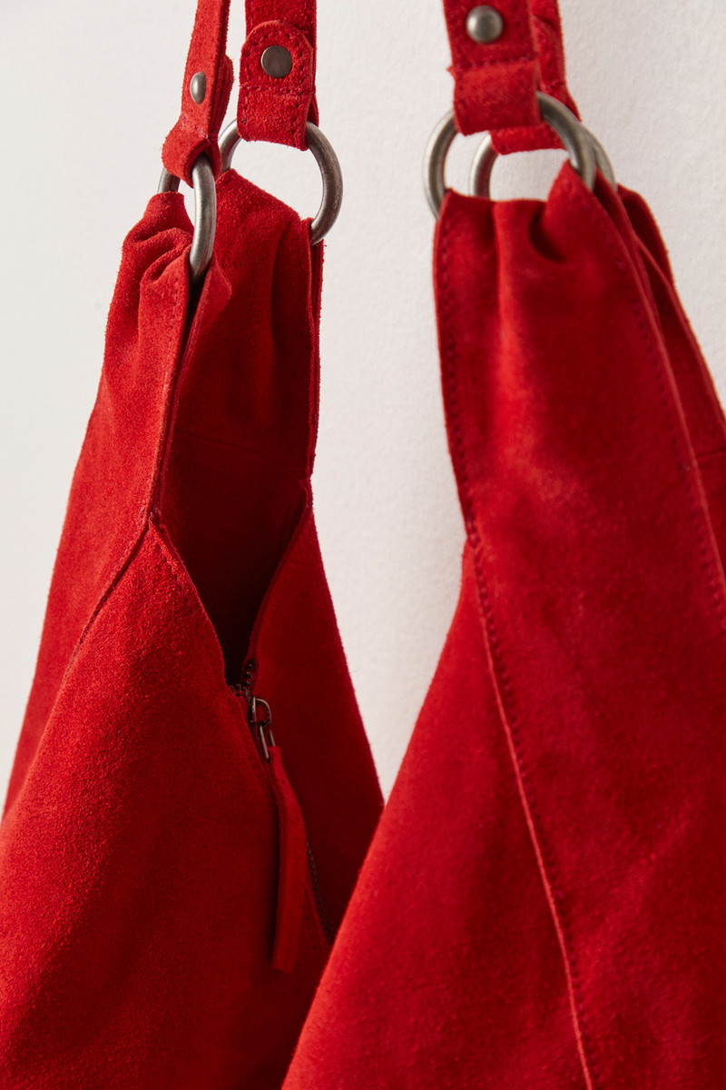 Roma Suede Tote Bag 3