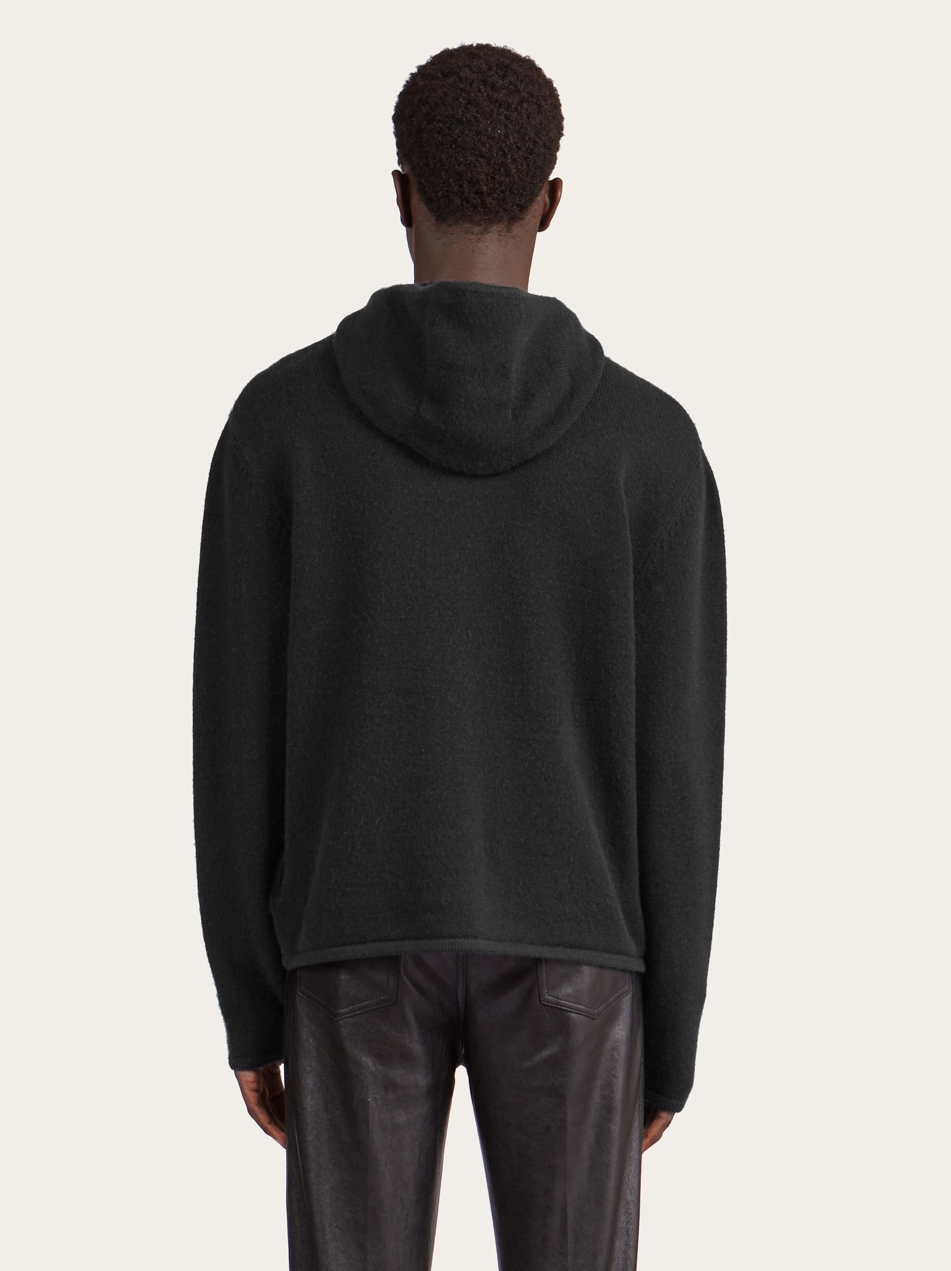 Knitted zip blouson - 3