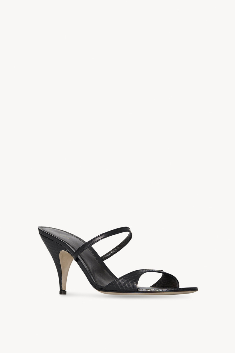 The Row Vika Sandal in Snakeskin outlook