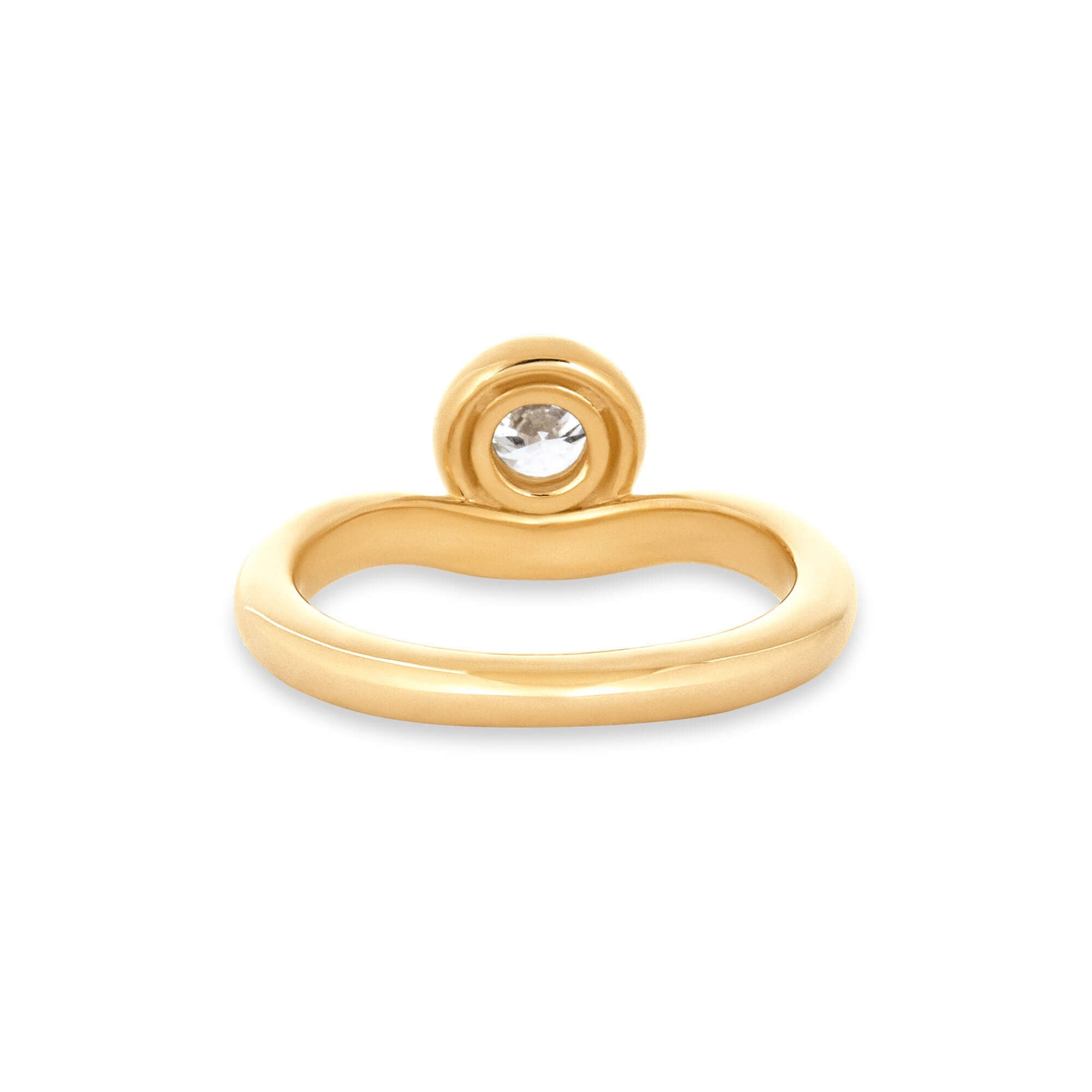 0.5CTW LAB-Created Diamond Bonbon Merge Ring - 4