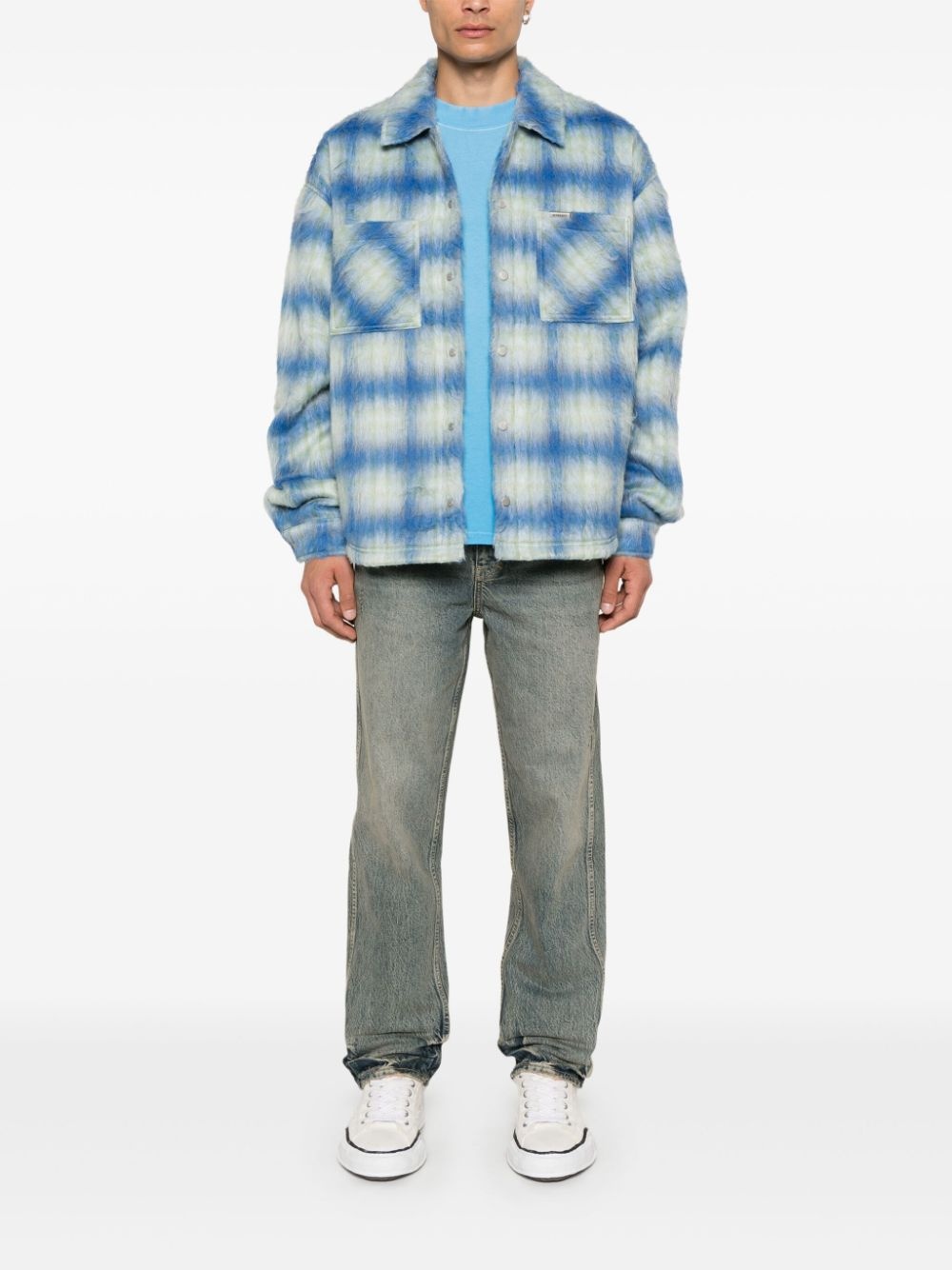checked jacket - 2