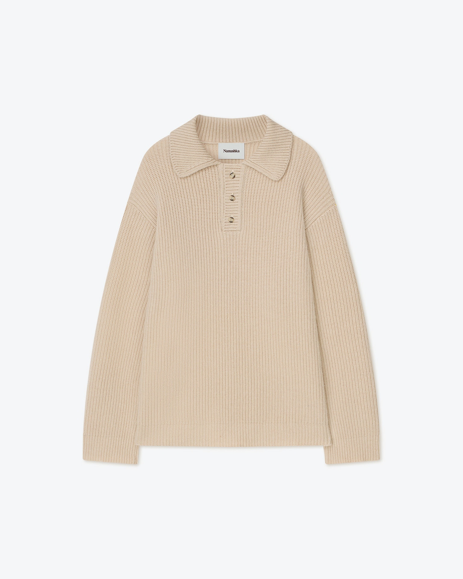 FULCO - Cashmere and merino jumper - Creme - 1