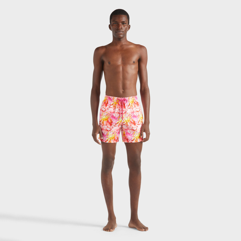 Vilebrequin Men Ultra-light and packable Swim Shorts Crab Balloons outlook