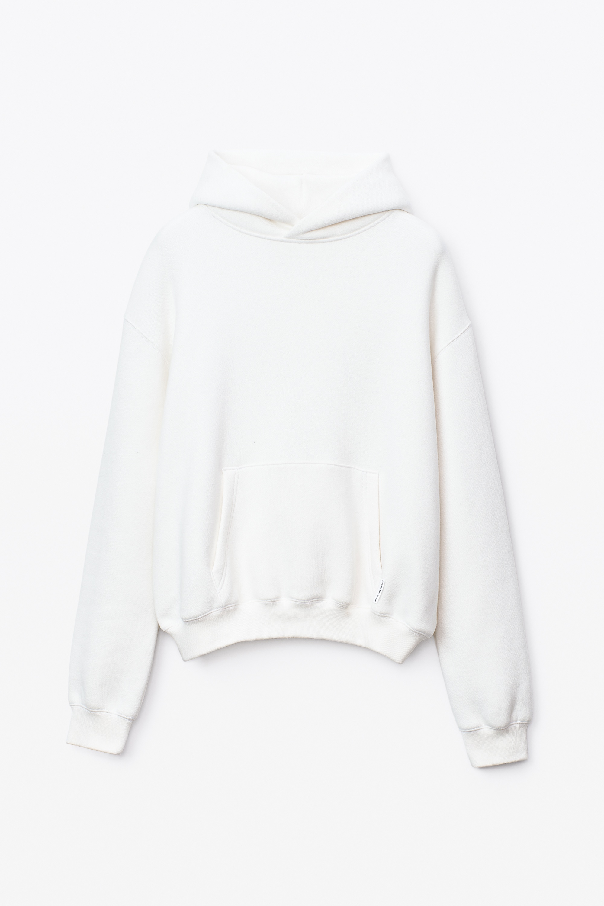 HOODIE IN DENSE FLEECE - 1