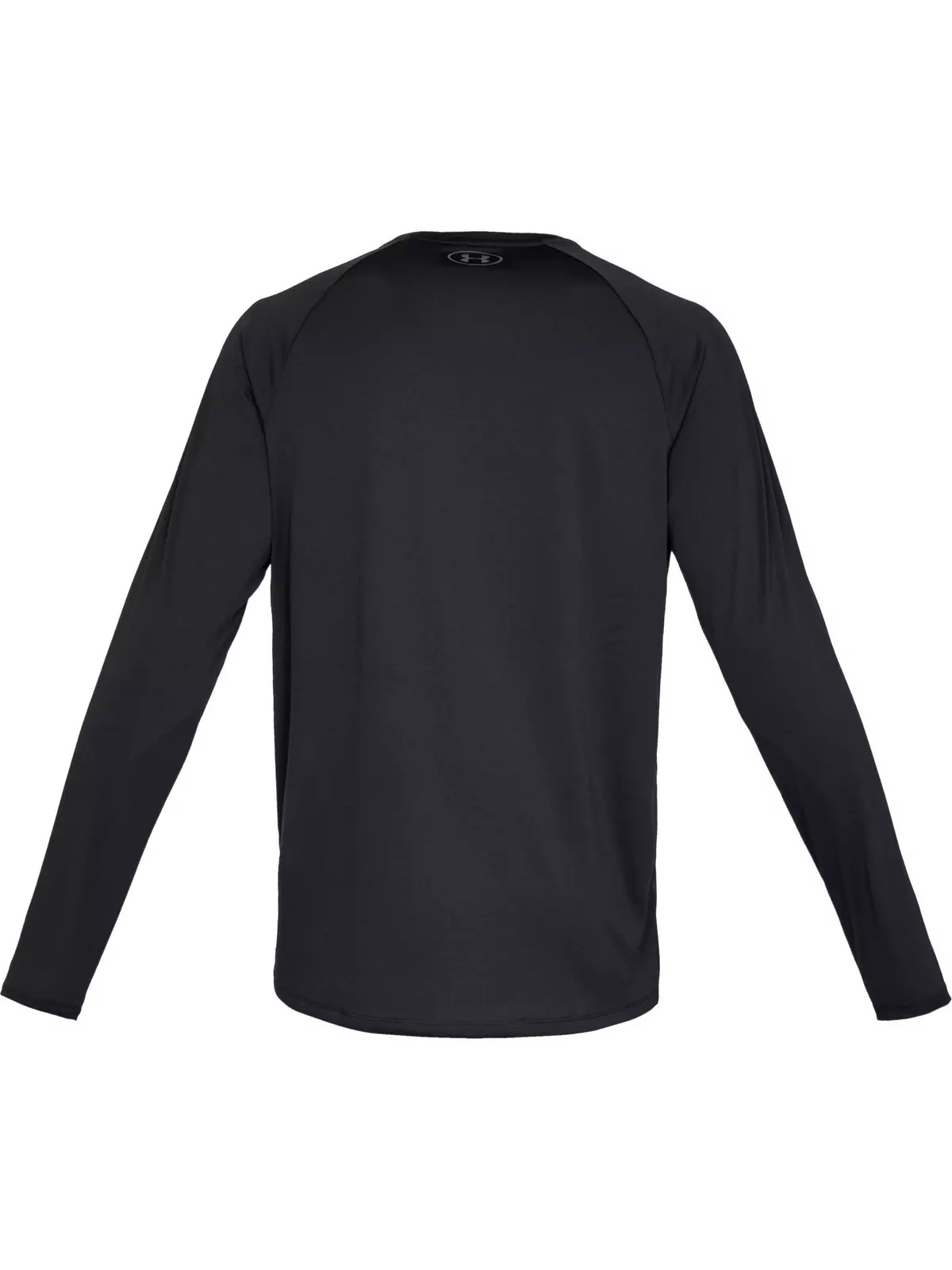 Men's Tech Long Sleeve Black Tee - 5