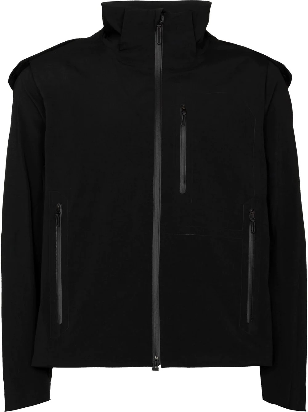 Primeflex detachable-sleeve hooded jacket - 1