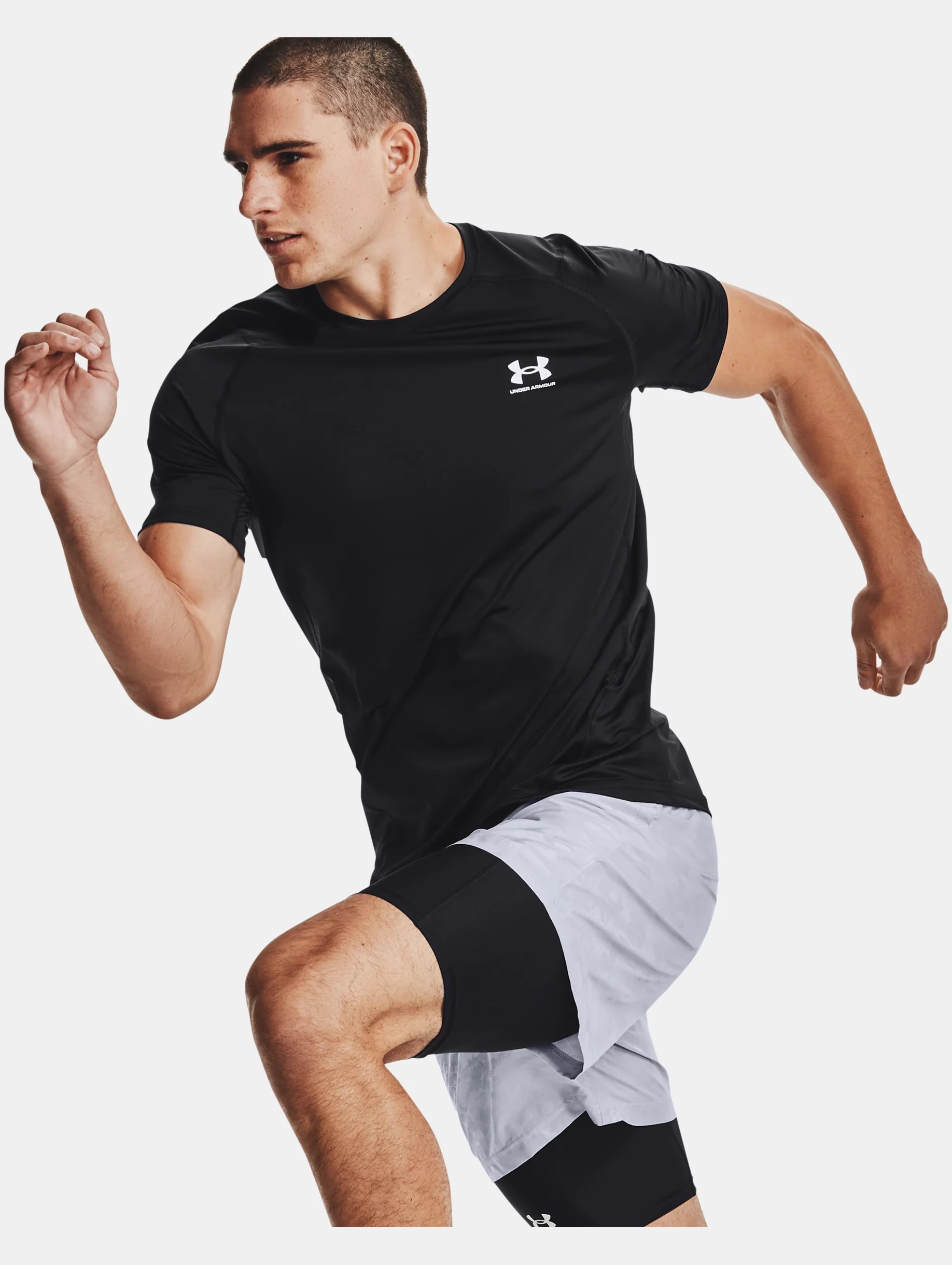 Men's HeatGear® Fitted Short Sleeve - 4