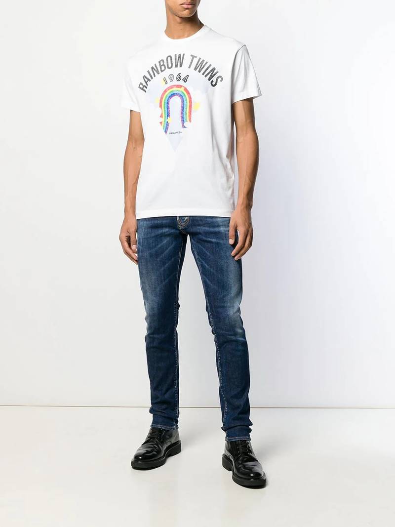 DSQUARED2 slim faded jeans outlook