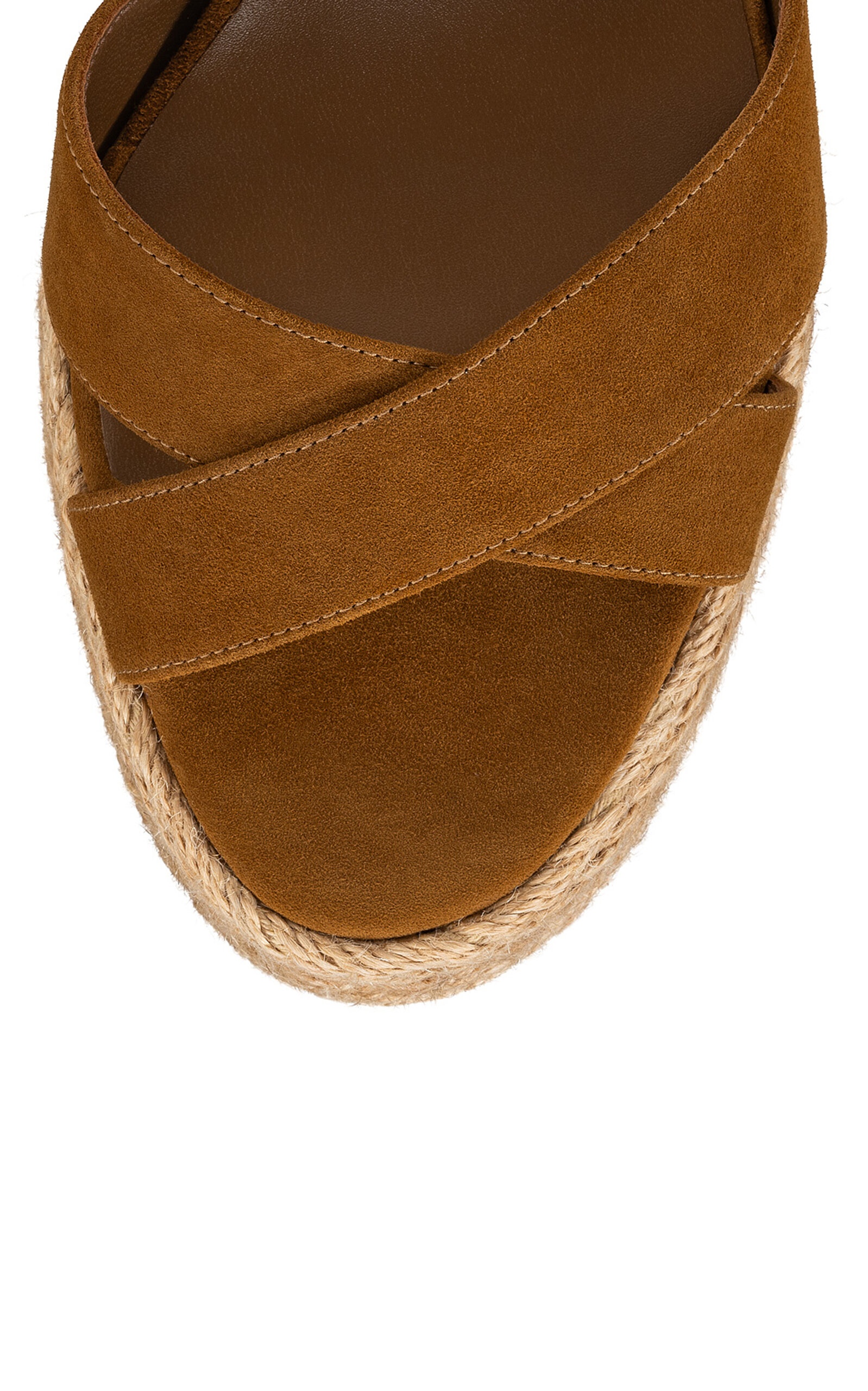 Calakala 70mm Leather Platform Sandals brown - 3