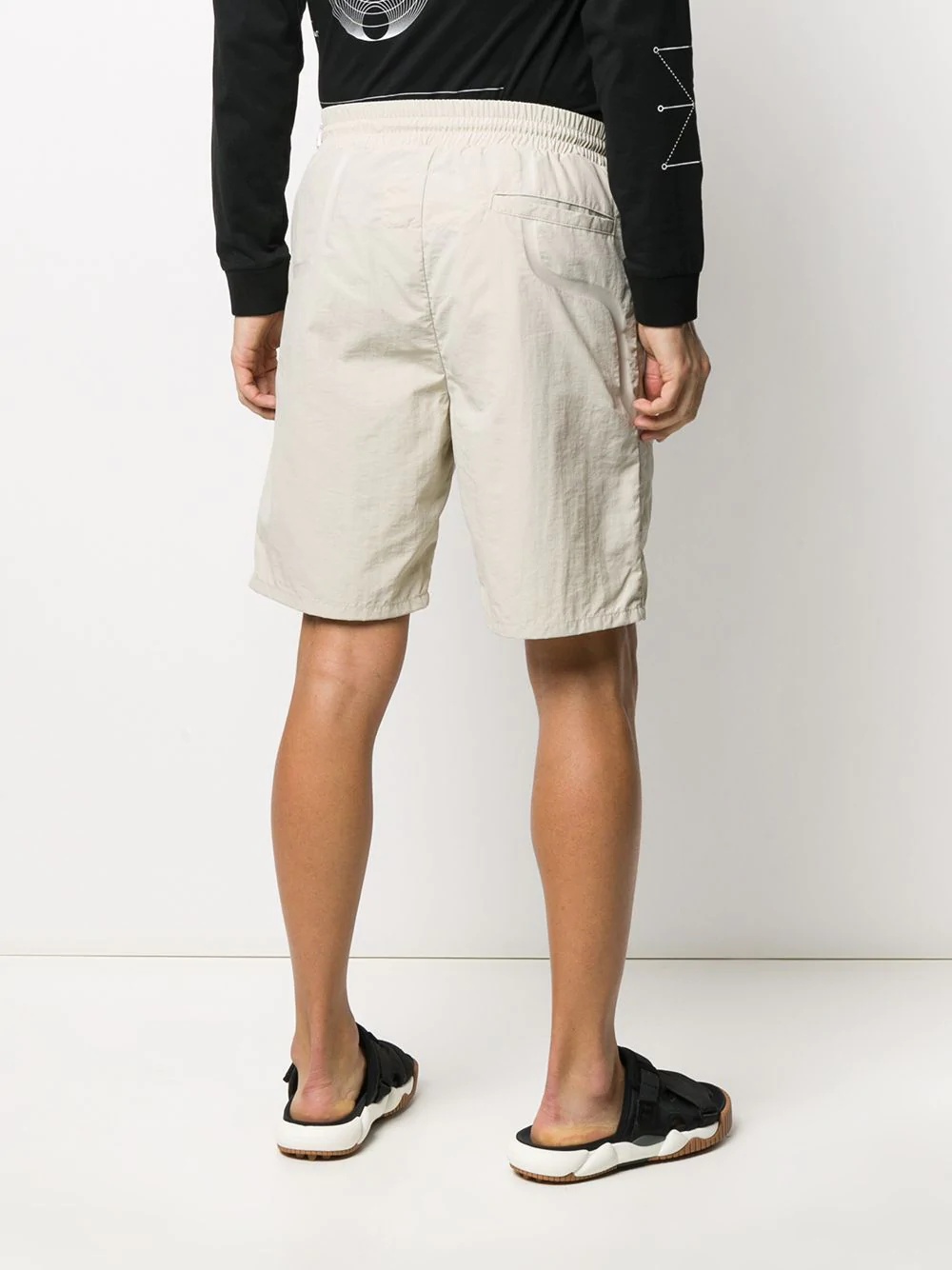 elasticated bermuda shorts - 4