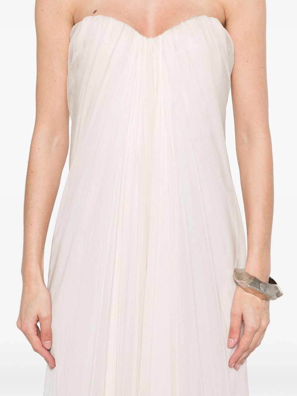draped maxi dress - 5