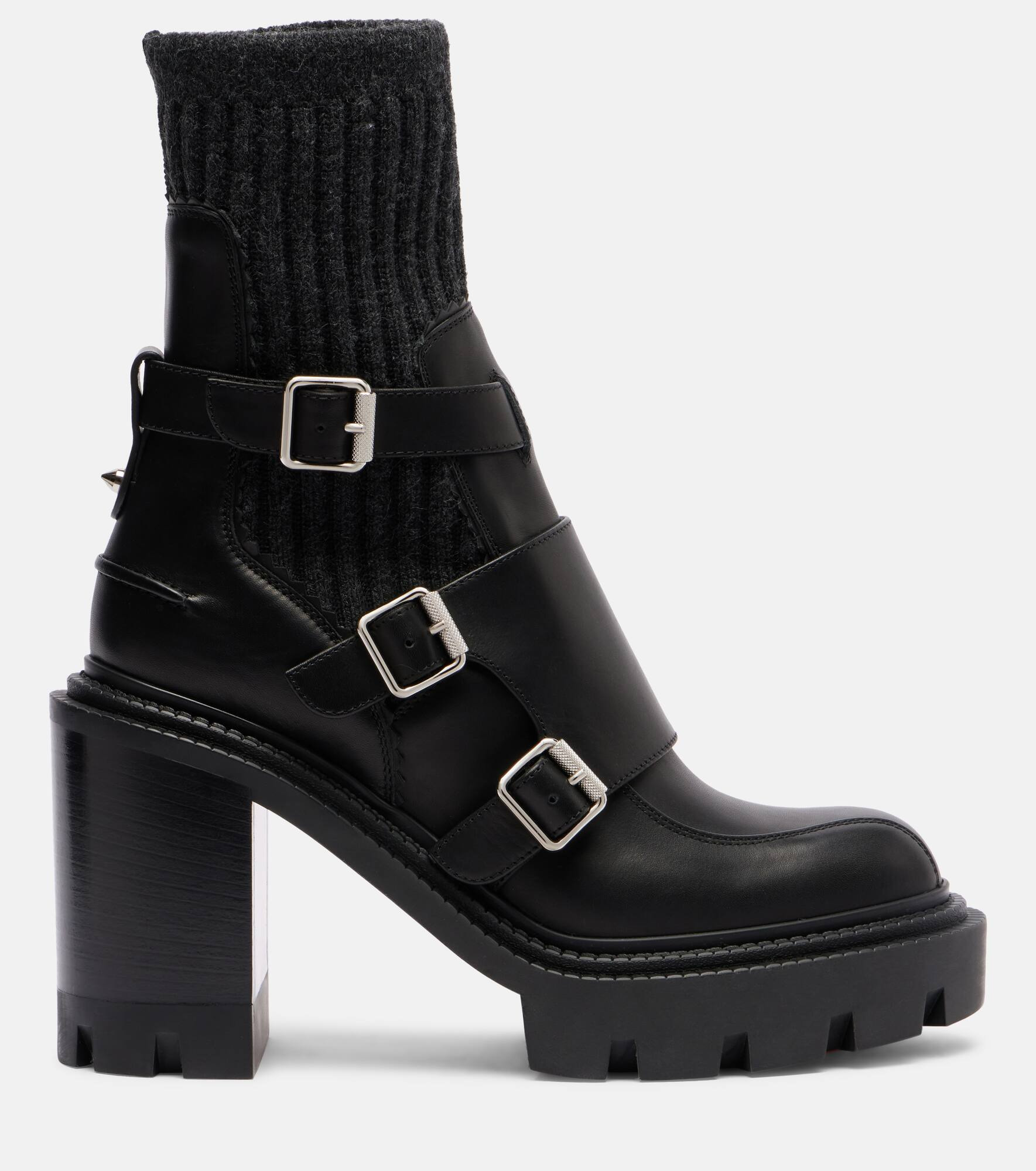 Cortinetta College 100 leather ankle boots - 4