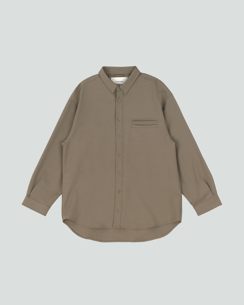 GIANT WOOL SHIRT CLAY 5