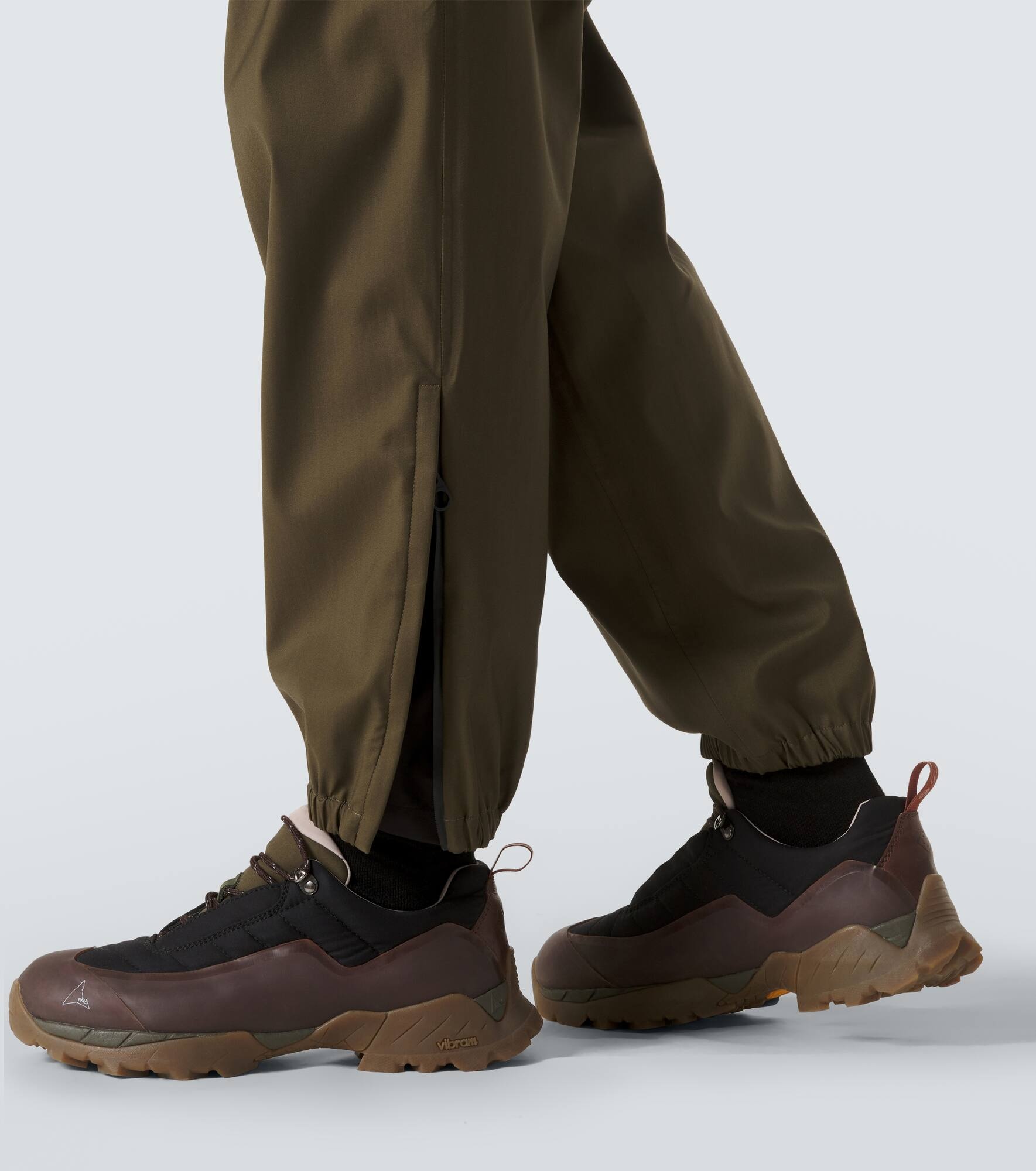 Wool-blend technical sweatpants - 5