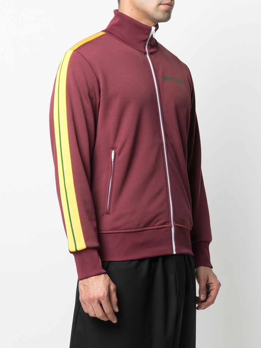 stripe sleeve track jacket - 3