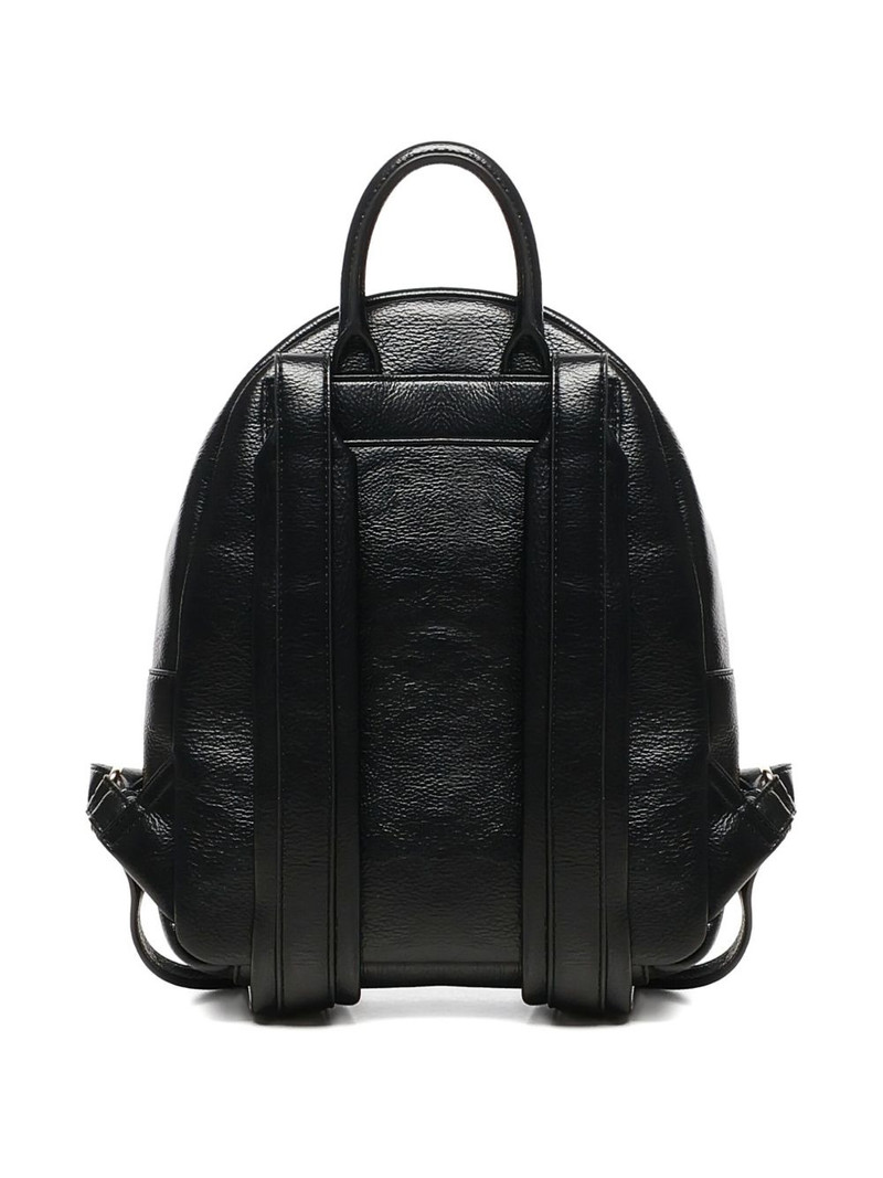 Moschino logo-plaque backpack outlook