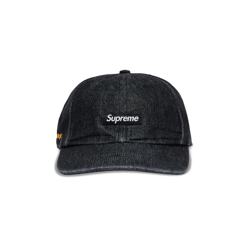 Supreme Cordura Denim Small Box 6-Panel 'Black' - 1