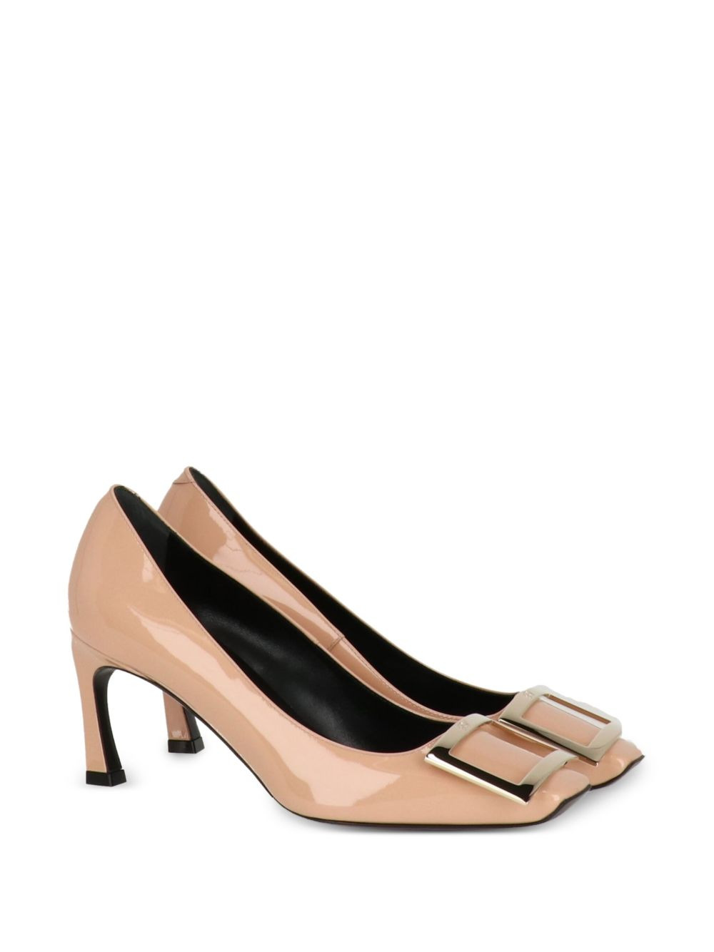 buckle-detail pumps - 2